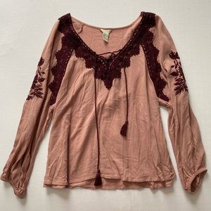 Forever 21 floral blouse